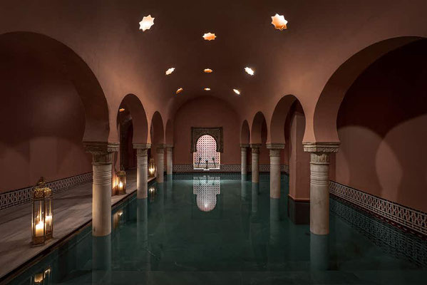 reservas de grupos grandes para hammam Granada