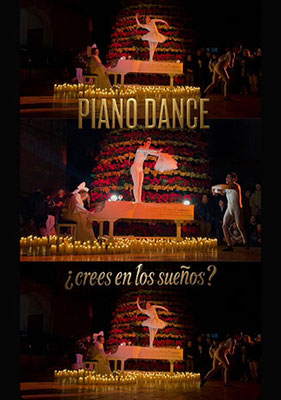 show alumbrado navidad candlelight piano Granada