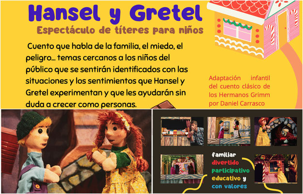 Teatro familiar para eventos públicos en Cadiz