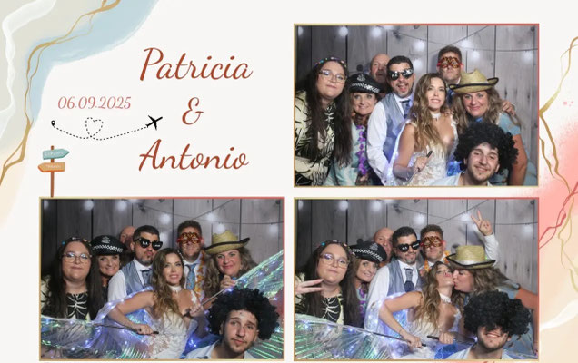 Fotomaton para bodas en Cádiz