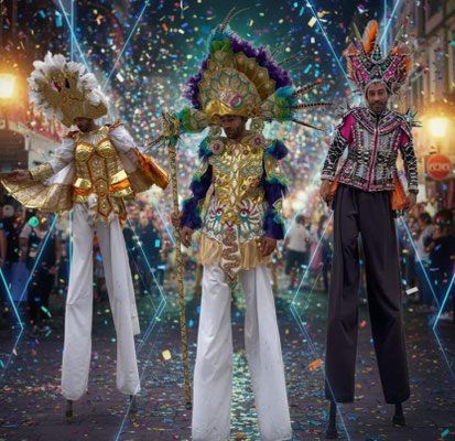 zancudos para fiestas de carnaval