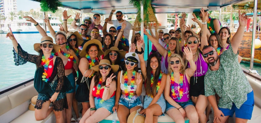 paseos en barcos en ibiza para despedidas de solteros