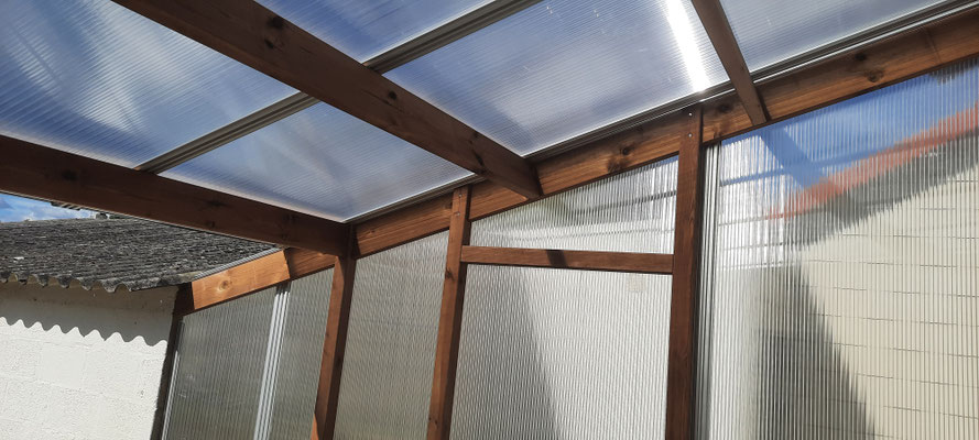 carport auvent bois vendee