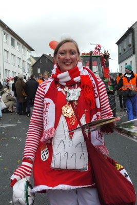 so sieht eine rundum zufriedene Trainerin aus: Annika Koch