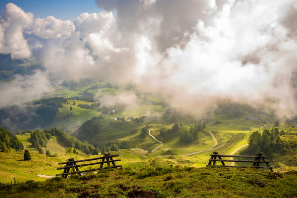 In den Wolken; Foto: Zaneta Weidner