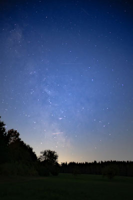 Sternenpfad am Horizont; Foto: Bernhard Forster