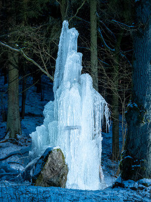 Eisige Lichtgestallt; Foto: Johann Baumer