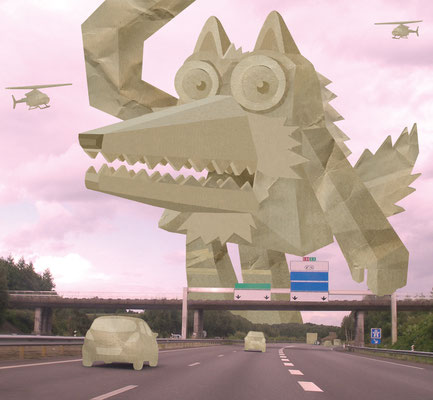 Illustration "Monster Race".
