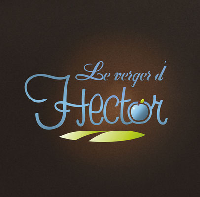 Conception logotype, le Verger d'Hector.
