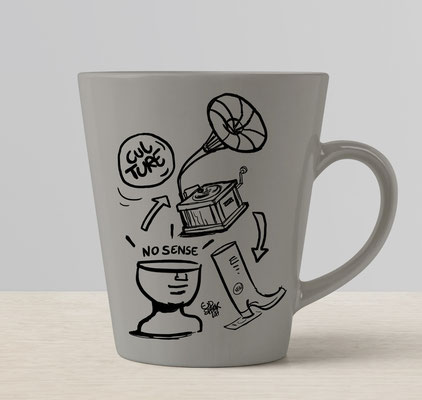 Conception illustrations, mug Spread shirt (Accessoires personnalisés).