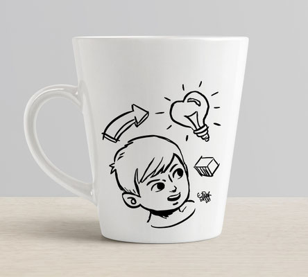 Conception illustrations, mug Spread shirt (Accessoires personnalisés).
