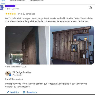  Aménagement intérieur sur mesure, agencement sur mesure, meuble télé sur mesure, meuble TV sur mesure, étagères, placards (Valence - Drôme)