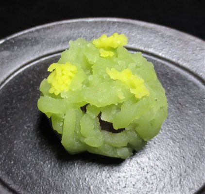 「菜の花（なのはな）」きんとん製：ふじむら