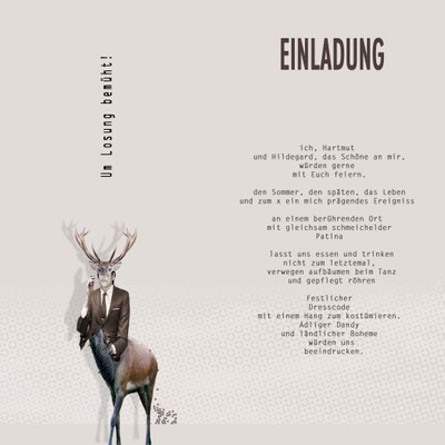 Baltin Einladung Innen - Design / Collage © e-schacherbauer designer sister label /e erika