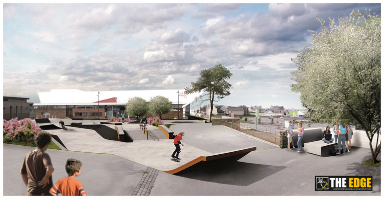 THE EDGE Skatepark Design & Construction - Skatepark béton Plouguerneau