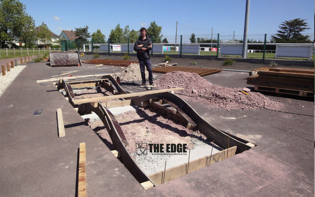 THE EDGE Skatepark Design & Construction - Skatepark Agon Coutainville