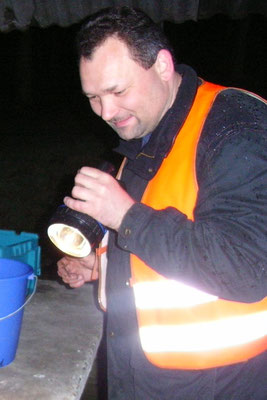 Ralf bei seinem unermüdlichen Einsatz - Fotos: K-H. Fuldner