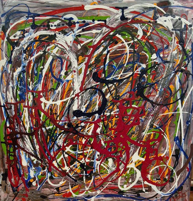 ARTwork: Jeannette Loacker (AT) - Titel: JeLo | Acryl auf Leinwand: 80x80cm | 600,00€