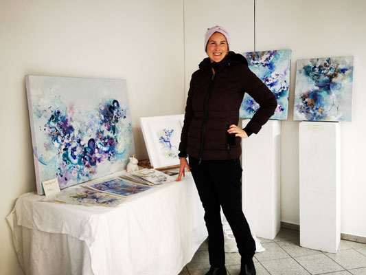 ARTworks: Miriam Schwab (AT) - Aufbau der popUP Ausstellung