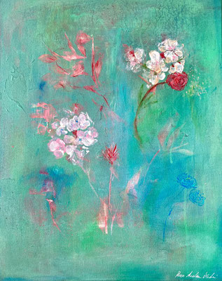 ARTwork: Rosa Andrea Martin (AT) - Titel: Sommertag | Acryl auf Leinwand: 40x50cm | 450,00€