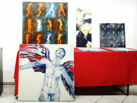 ARTworks: Sigrid Hutter (AT) - Aufbau der popUP Ausstellung