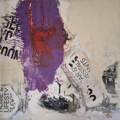 ARTwork: Laura Kälin (CH) | SELECTed . 20 | See You Soon, 100x100cm