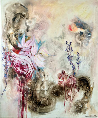 ARTwork: Rosa Andrea Martin (AT) - Titel: Beschützerin | Acryl und Ölfarbe auf Leinwand: 40x50cm | 580,00€