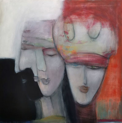 ARTwork: Rosemie Becker (DE) | SELECTed . 14 | "Turning away" - 84x84cm, Preis: 1.400,00€