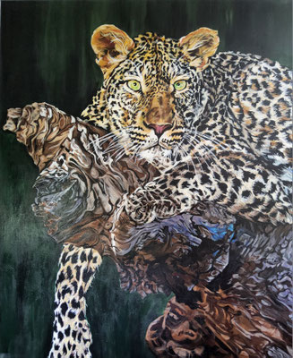 ARTwork: Melitta Ratz (AT) - Titel: Filou | Acryl auf Leinwand: 100x120cm | 1.800,00€
