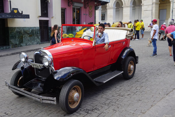 Mangel an Oldtimer herrscht hier nicht 