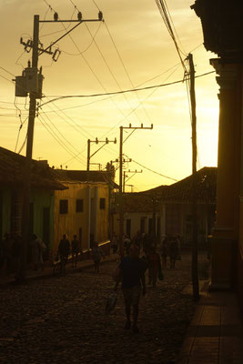 Sonnenuntergang in Trinidad