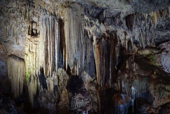 Cuevas de Bellamar. Sehr schöne Höhle, allerdings wurde man auch hier fürs fotografieren zur Kasse gebeten.