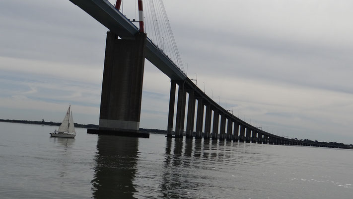 Plus long pont de France: 3 kms 356 reliant Saint-Nazaire à Saint- Brévin