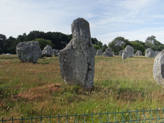 Carnac et ses alignements de mégalithes