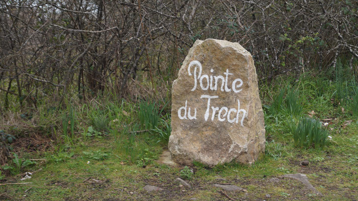 Vers la pointe du Trec'h au Nord de l'Île