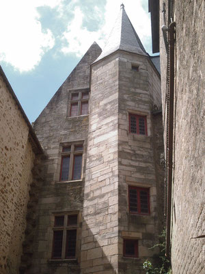 La tour polygone du Château-Gaillard