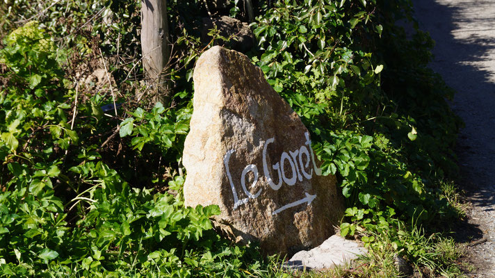 Halte à la plage du Goret