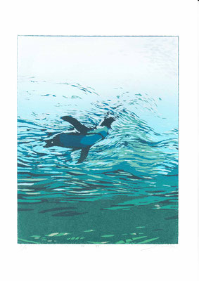 水族館_Aquarium_297/210mm_silkscreen_HidemiMOMMA_2021.jpeg