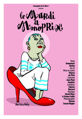Vendredi 1 mai - 20h30 au foyer : "Le Mardi à Monoprix" d'Emmanuel Darley