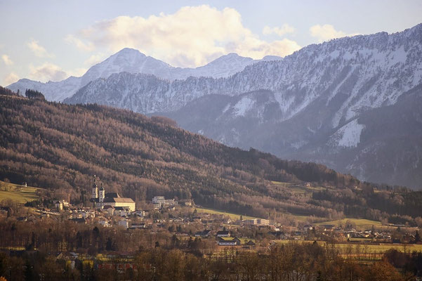 Blick nach Schlierbach