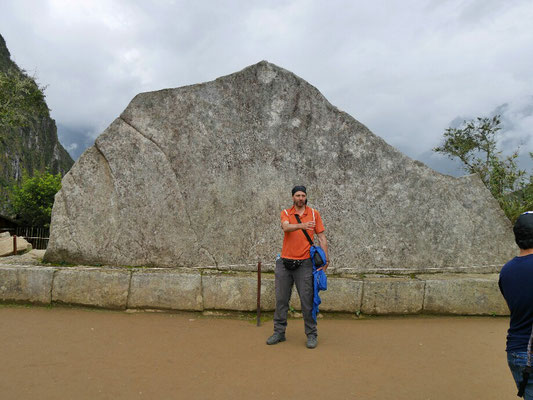Hier der Heilige Felsen (Roca Sagrada).