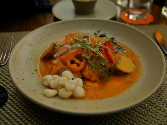 Der Ceviche war perfekt. Köstlicher Fisch!
