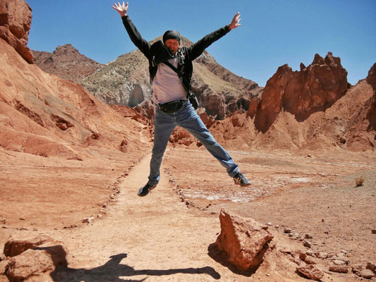 Da isser! Grüße an Albert! - Aber wie entsteht ein solcher Sprung, wenn nicht mit Photoshop?