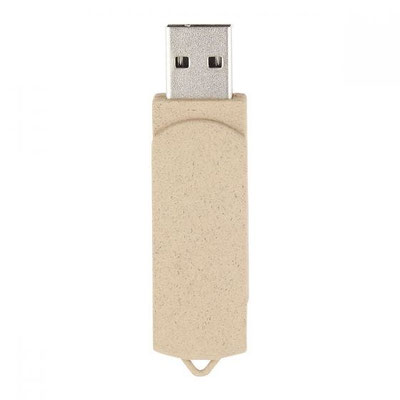 Código  USB 126   8 GB Material reciclado. Incluye caja individual.  Material: Plástico Reciclado  Tamaño:  1.7 x 5.4 cm