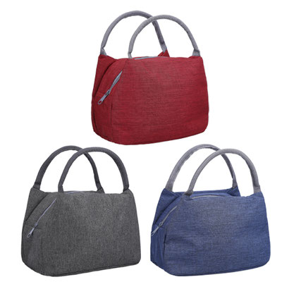 Código LON 005 TOTE  Lonchera de 1 compartimiento con interior térmico, cierre y asas. Material: Poliéster. Medidas del producto Alto: 18.0 cm. Ancho: 29.0 cm. 