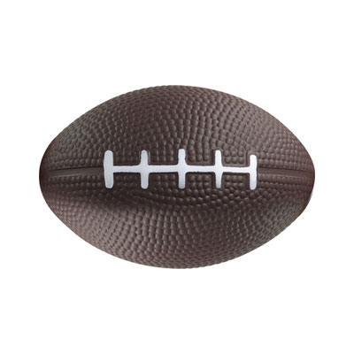 Código LP 08 Pelota antiestrés en forma de balón de fútbol americano. Material: Poliuretano.  Medidas del producto Alto: 5.5 cm. Ancho: 9.0 cm.