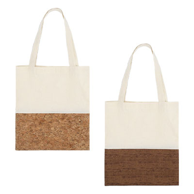 Código BL 089 BELLOTA Bolsa de algodón con asas y detalles texturizados en la parte inferior. Material: Algodón Medidas  Alto: 64.0 cm. Ancho: 33.0 cm.