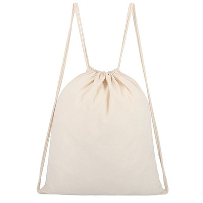 Código BL 061 VANILA Morral de algodón cosido. Material: Algodón. Medidas  Alto: 40.5 cm. Ancho: 34.5 cm.