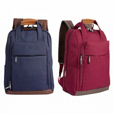 Código  SIN 116   Bolsa principal. Espacio para laptop y tablet. Bolsa frontal con organizador, bolsa con cierre y red. Cuenta con un compartimento oculto en la parte posterior.  Material: Poliéster,  Tamaño: 29 x 45 x 14 cm   