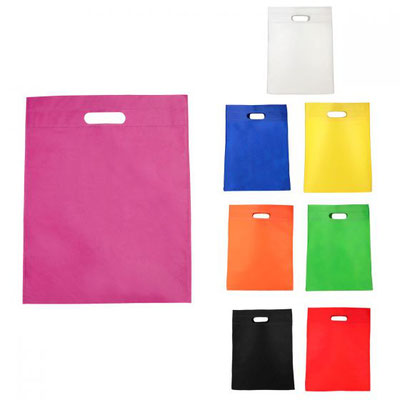CÓDIGO SIN 131 Bolsa sellada a calor. Material Non Woven Medida 35.5 x 45.5 cm.